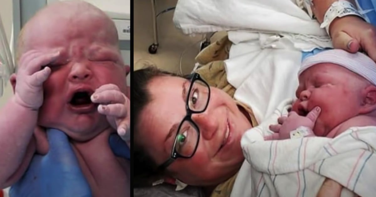 woman gives birth to 14 lb baby