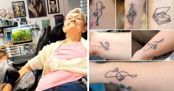 first tattoo at 82 tat granny