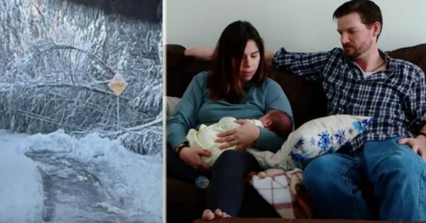Pregnant Woman Sets Out To Walk To Hospital After Going Into Labor During A Snowstorm