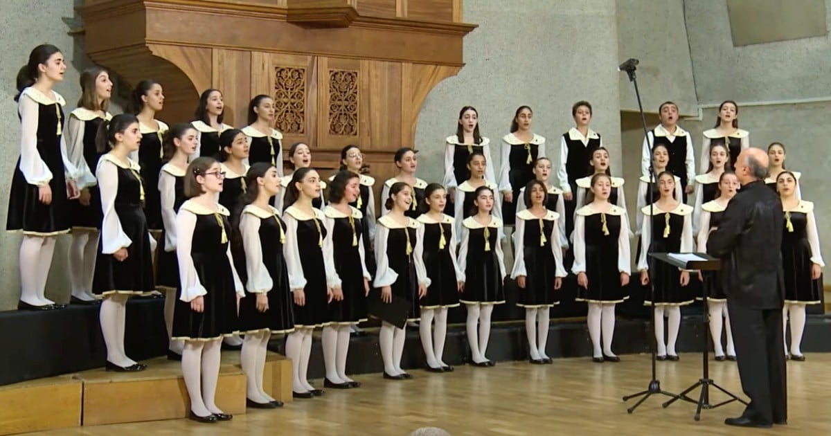 little singers of armenia blessed is the lord