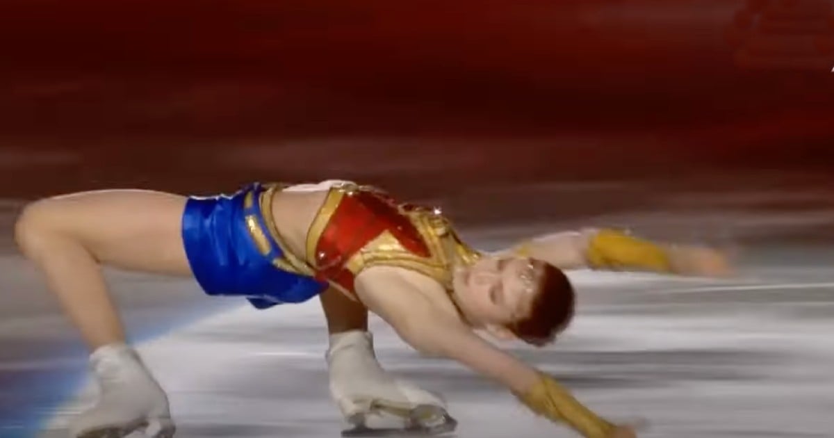 wonder woman ice skating Alexandra Trusova