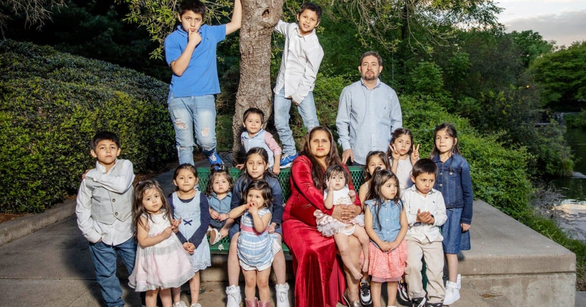 family with 16 kids patty and carlos hernandez