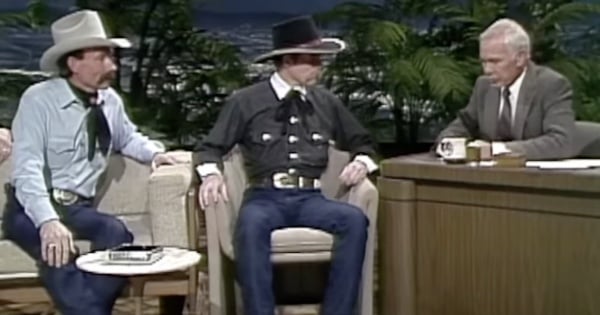 two cowboys johnny carson show