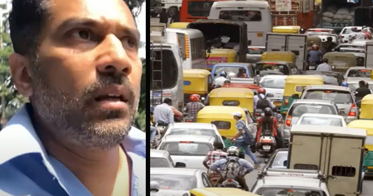 city traffic jam won't stop dedicated doctor