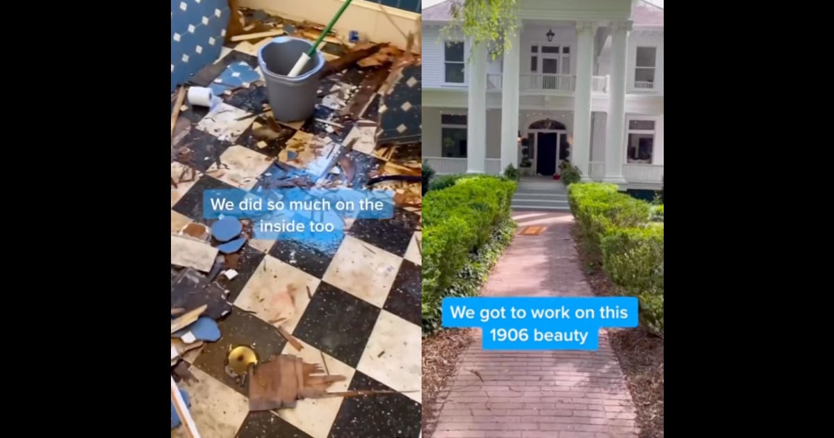 Couple renovates renovates old house and the results are stunning