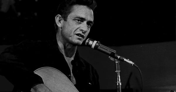 the ghost of johnny cash the sound of silence