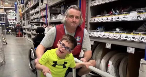 Family Is In Awe After Lowe’s Worker Goes Above And Beyond For Their Son With Special Needs