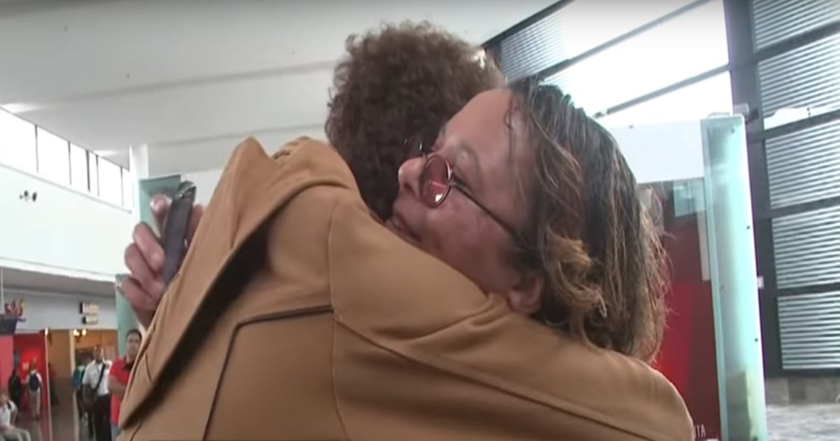 mother and son reunited after 15 years apart