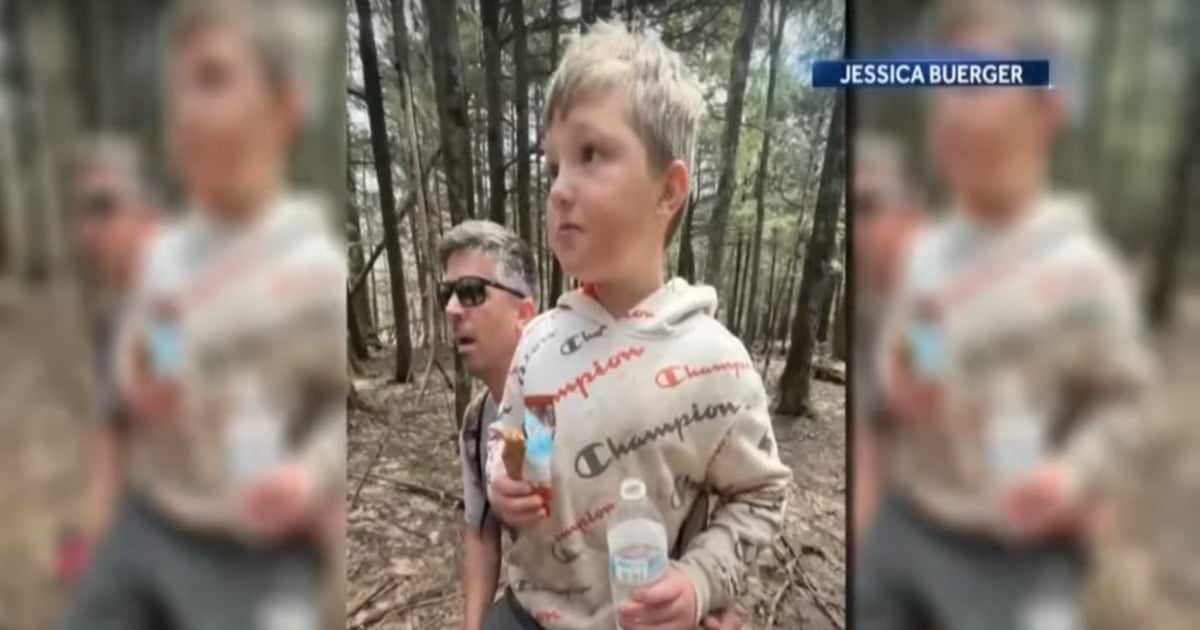 8-year-old found after missing for 48 hours in the Michigan wilderness