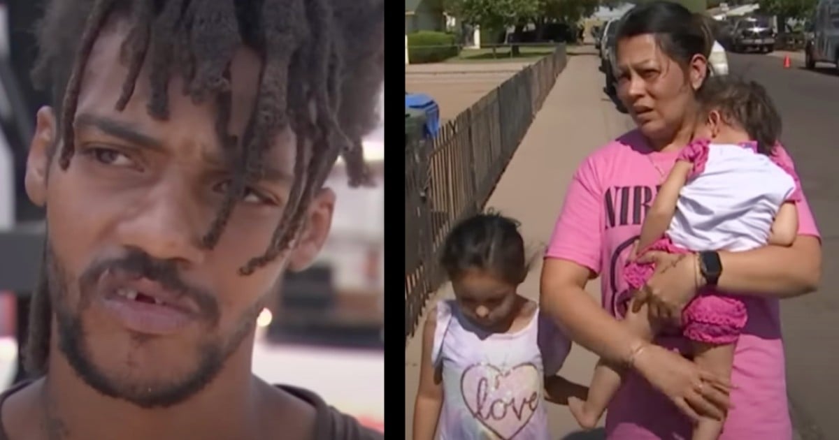 homeless man saves family from fire