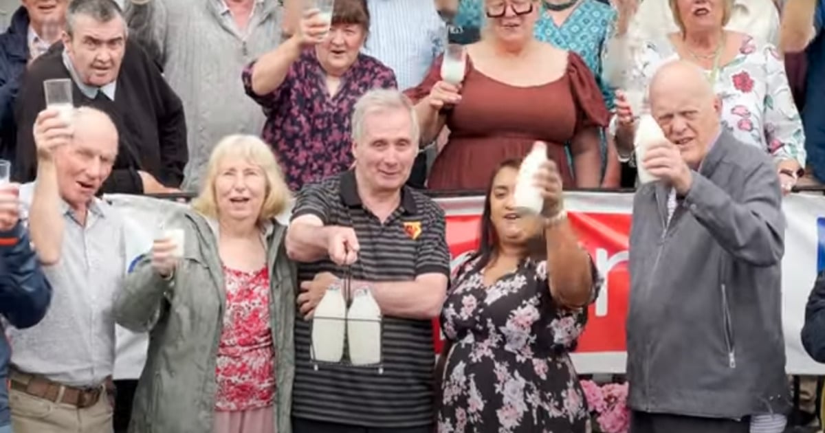 town raises money for milkman