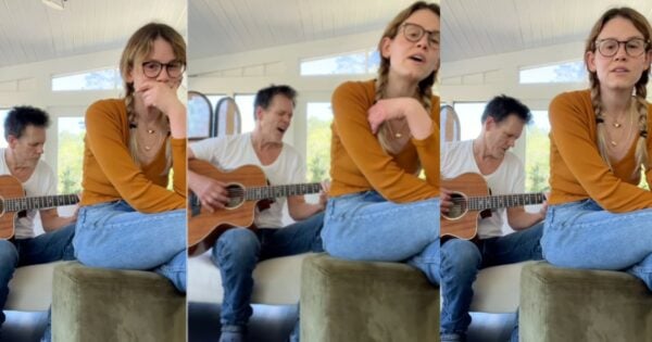 Kevin Bacon And His Daughter Dancing Went Viral And Now, The 2 Are At It Again